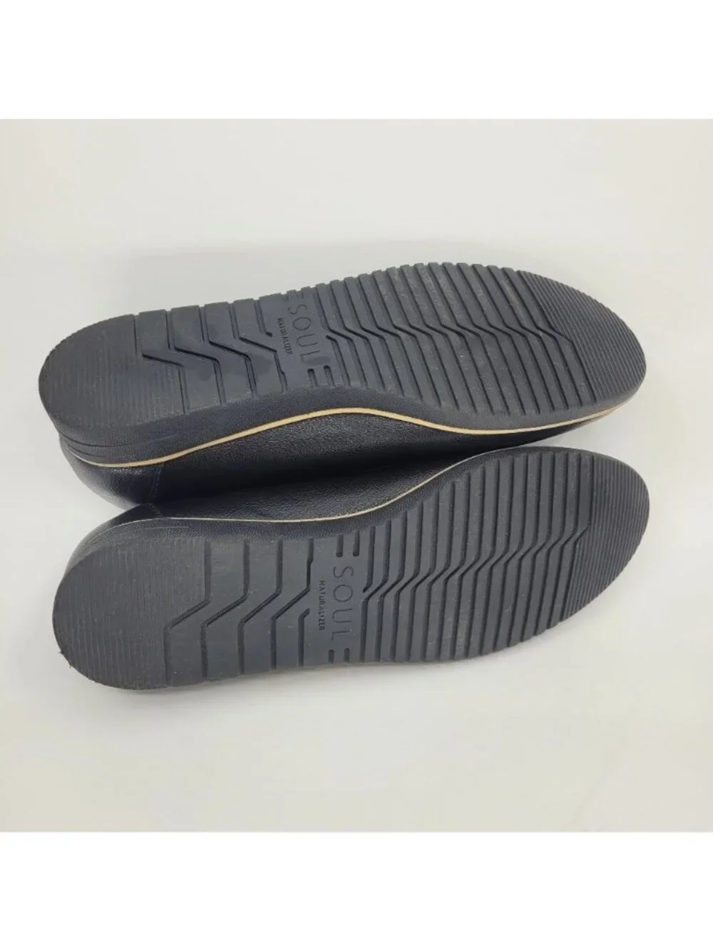 Soul Idea Ballet Women's Size 8.5 Black Loafers Flats Slip On
